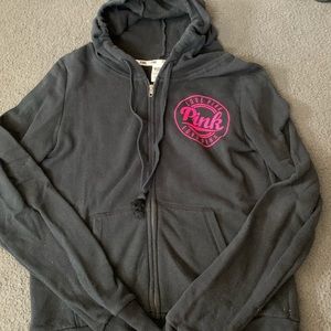 PINK zip up hoodie